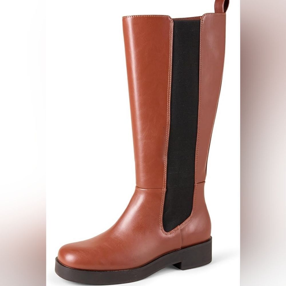 (S-4456) ZBY Women's Knee High Boots  Sz 6